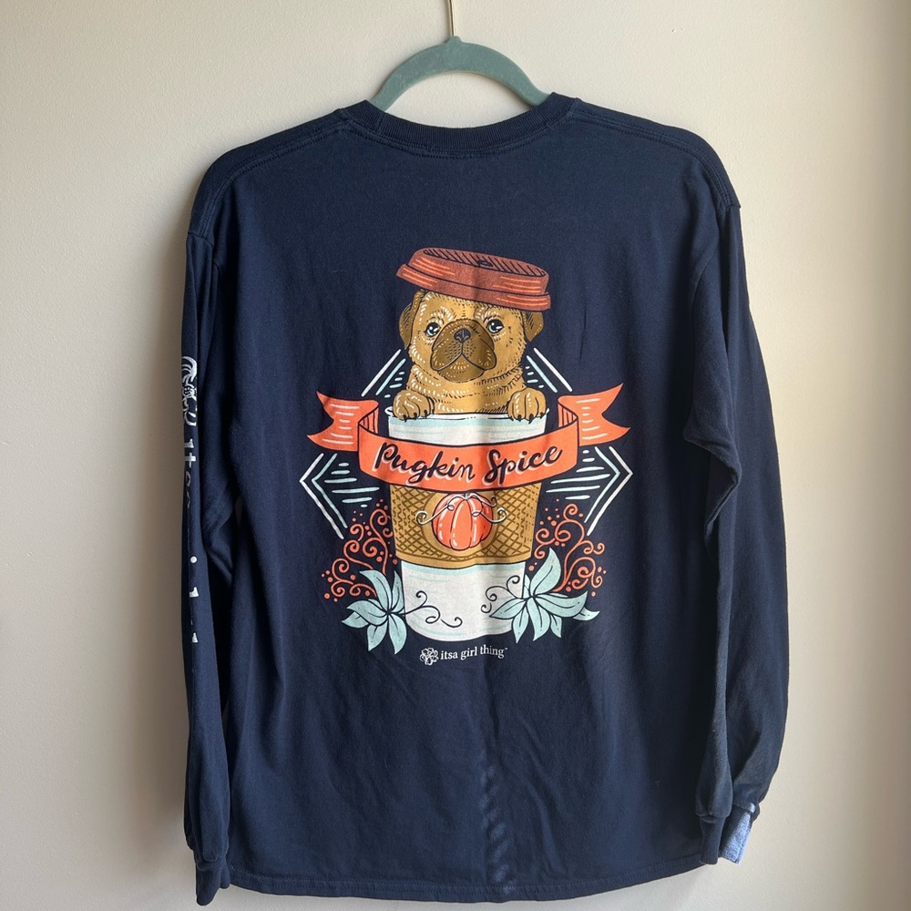 It’s a Girl Thing Pugkin Spice Latte Tee